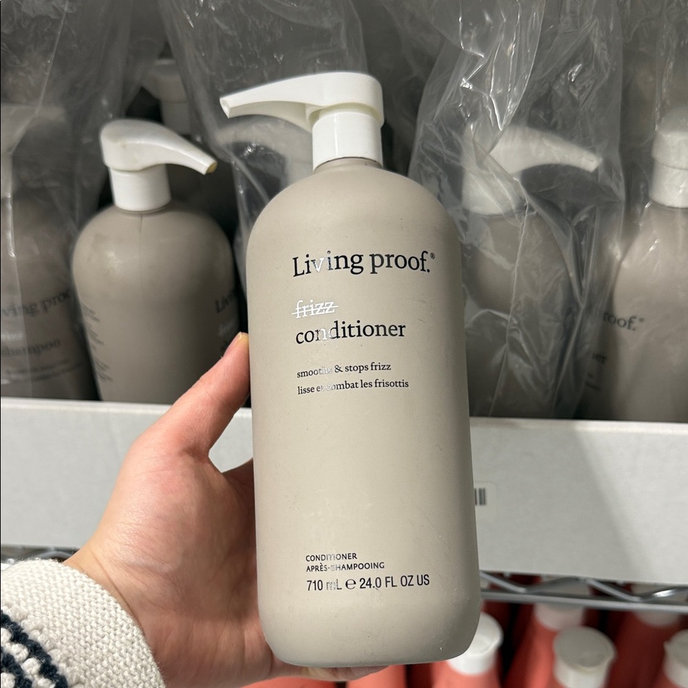 Brand new Living Proof Frizz Conditioner - White and Gray